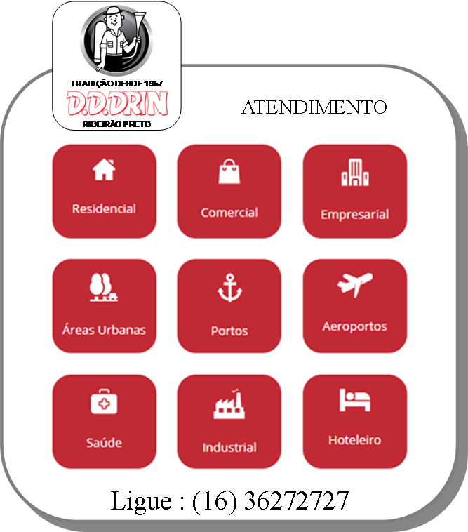 dedetização de cupins, escorpiões, baratas, formigas, roedores, ratos, aranhas, traças, percevejos, pulgas, carrapatos e piolho de pombo em Ribeirão Preto